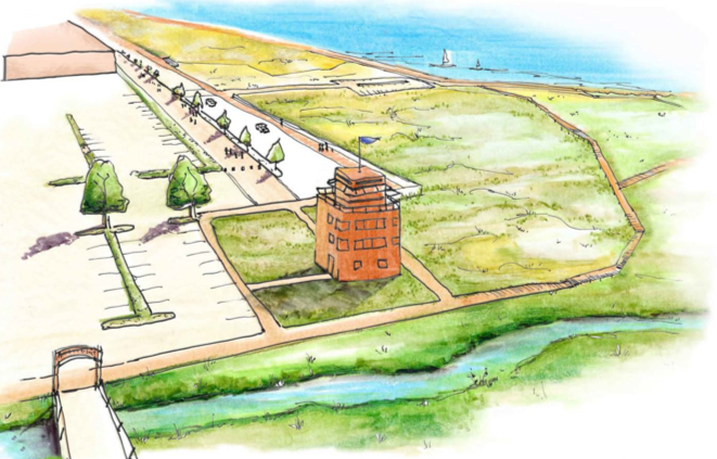 Wetlands, Trails, Natural Habitat Concept Drawings for Alameda&nbsp;Point