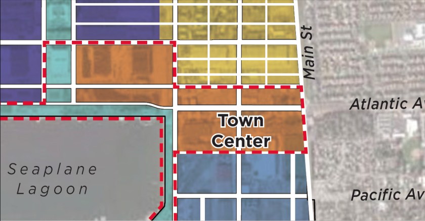 Town Center close-up