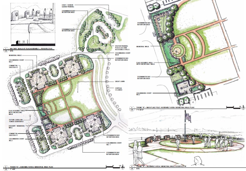 Columbarium courtyard