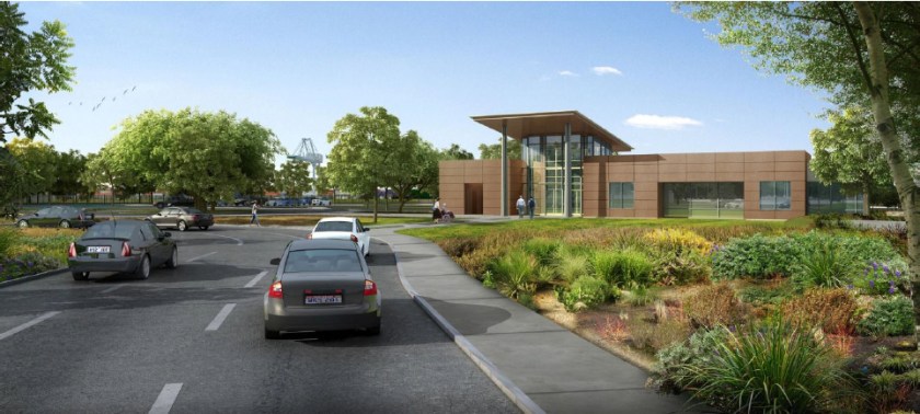 VA Alameda Point landscaping