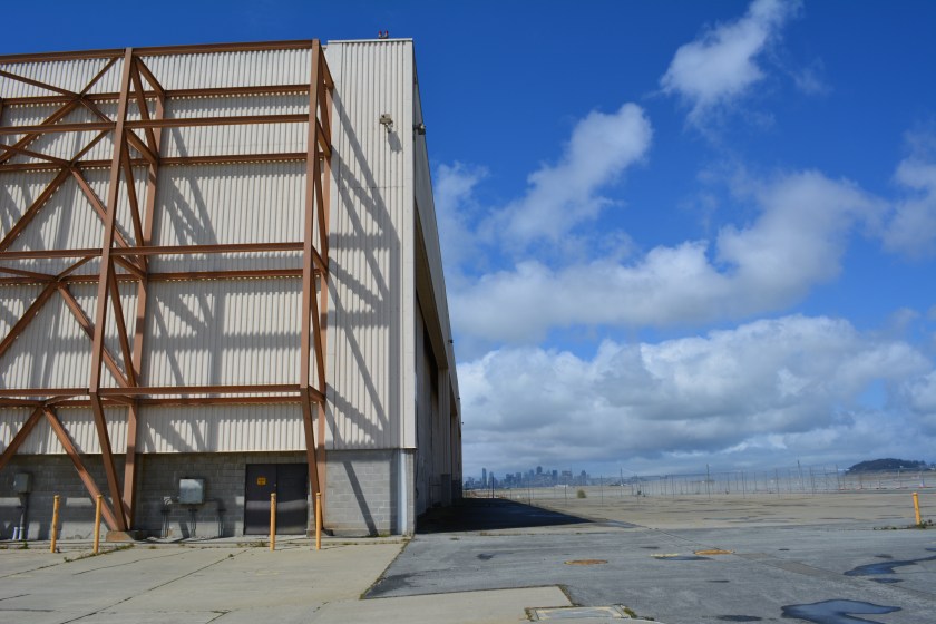 55-foot tall "Building 25" that will be protected by a levee, and remind campers that they are on an old military industrial site, as they gaze at the night stars.  
