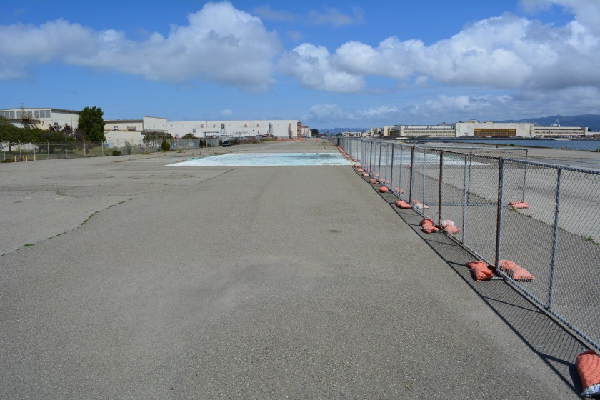 Western side of the Seaplane Lagoon with potential for a major rebalancing of the Bay ecosystem.  