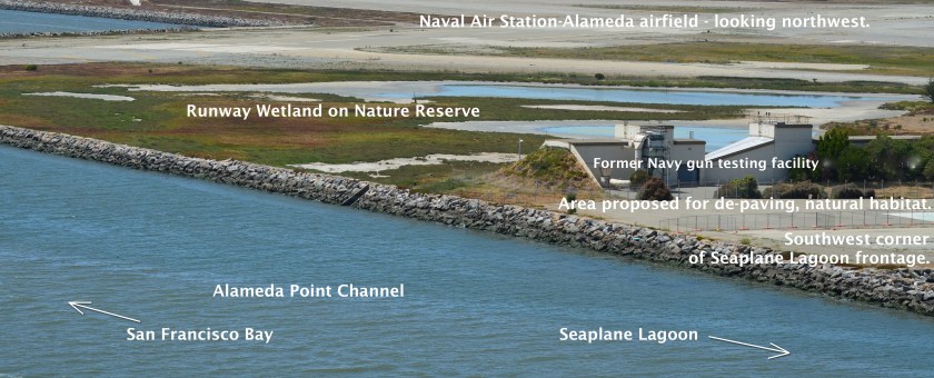 Runway Wetland - Seaplane Lagoon frontage - Channel