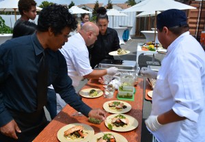 Jeff Rosen at left in white.