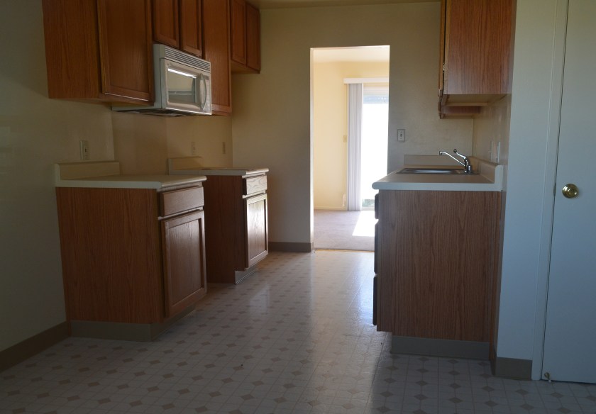 Typical current condition of North Housing interiors. 