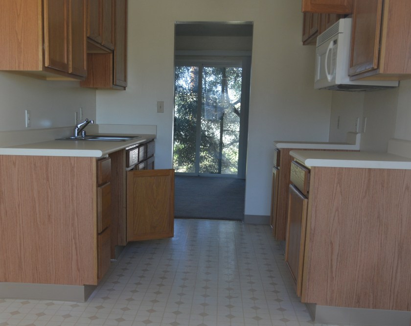 Typical current condition of North Housing interiors. Photo date: November 19, 2015.