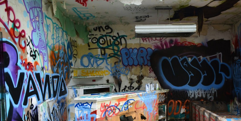 "Graffiti Lounge Another View"