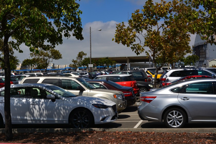 Main St. Ferry Terminal parking lot
