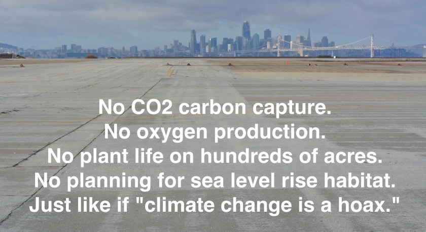 Only those agencies and individuals who believe climate change is a hoax and support their belief with "alternative facts" find this status quo acceptable. If management was governed by science rather than dogma, this area could become coastal dune using clean dredge material.